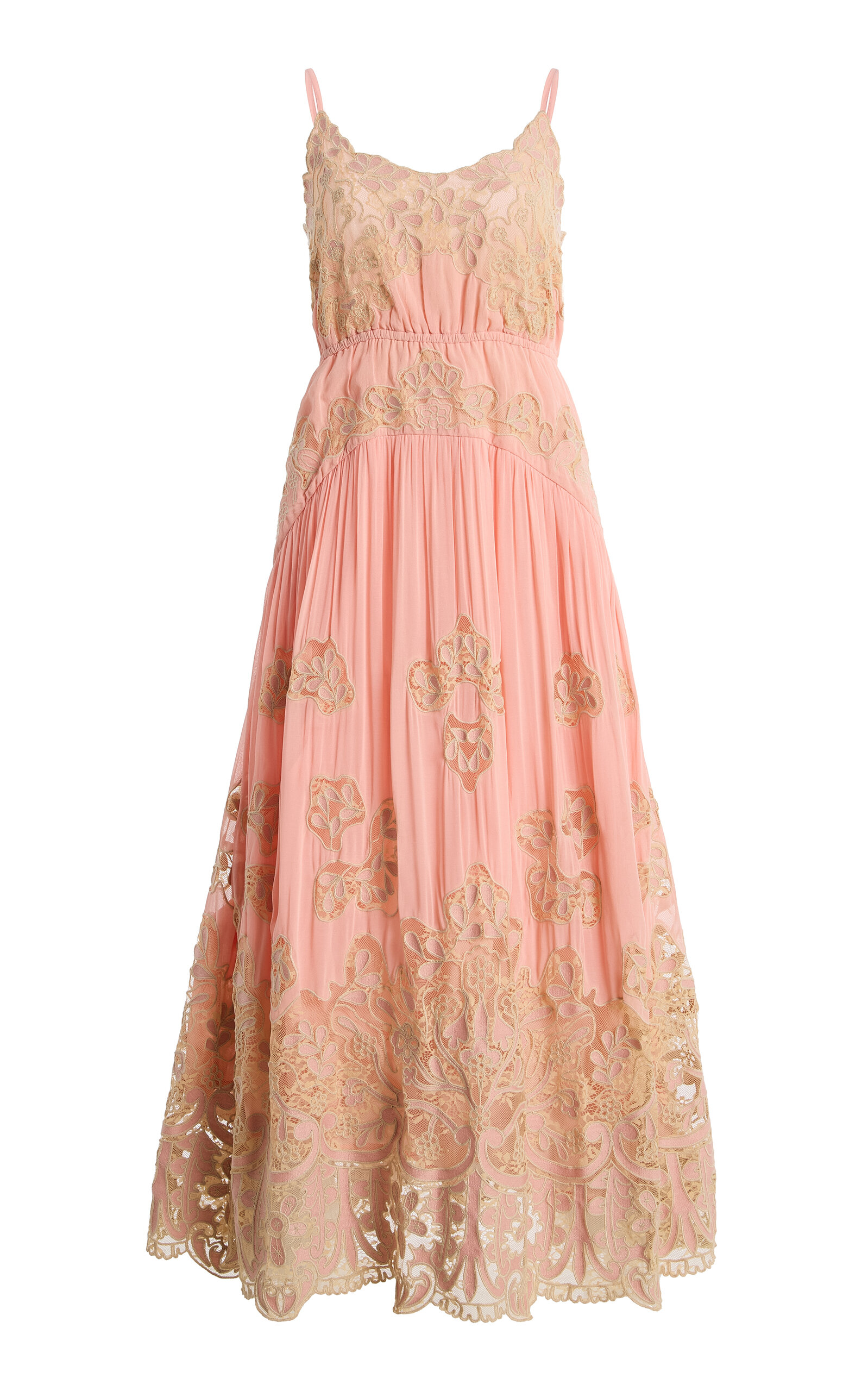 Gracelyn Embellished Lace Maxi dress - Moda Operandi