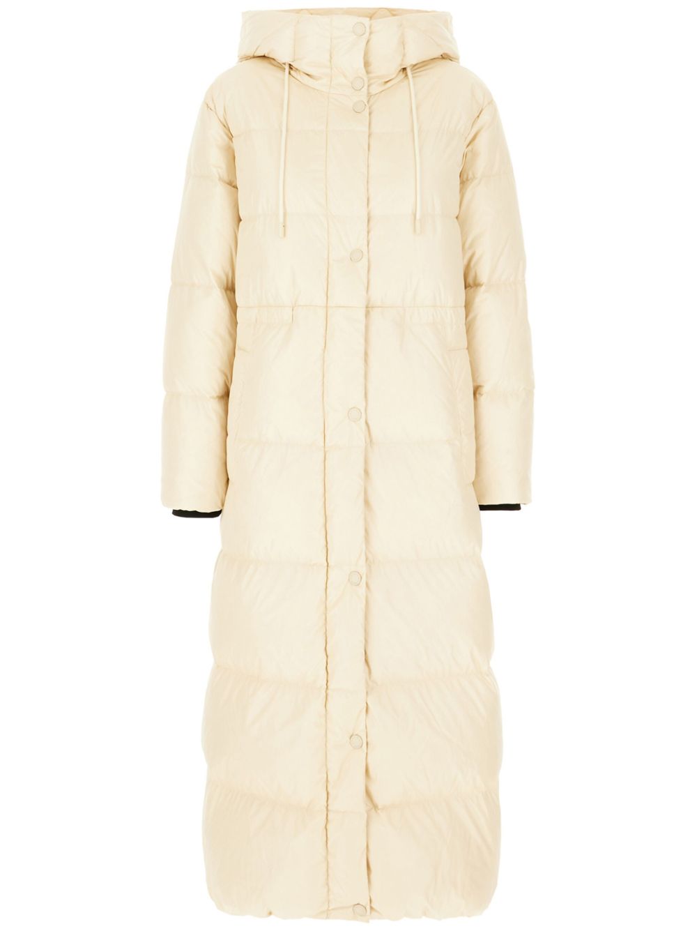 Quilted puffer coat - Neutrals