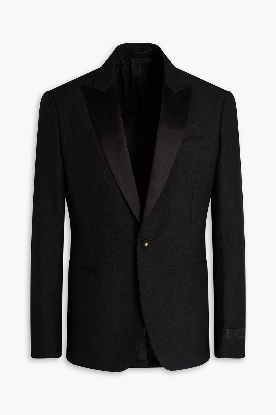 Grain de poudre wool and mohair-blend blazer - Black - IT 48