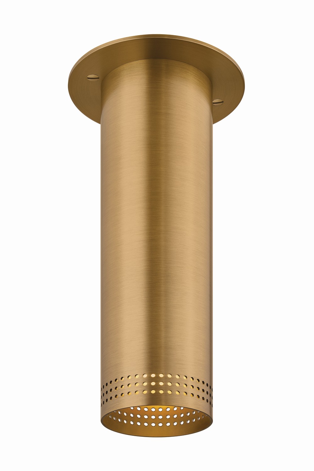 Patina Brass Flush Mount from the Berg Collection