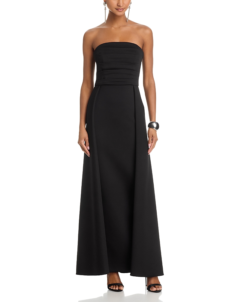 Tech Scuba Strapless Maxi Dress - Exclusive