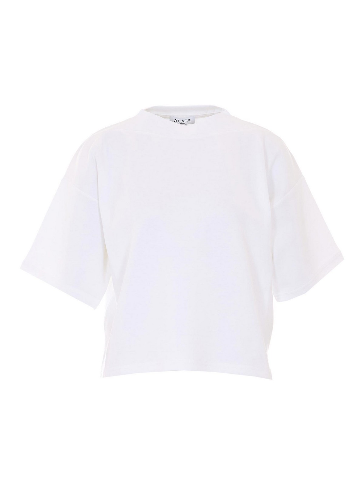 Boxy Cotton Blend T-shirt
