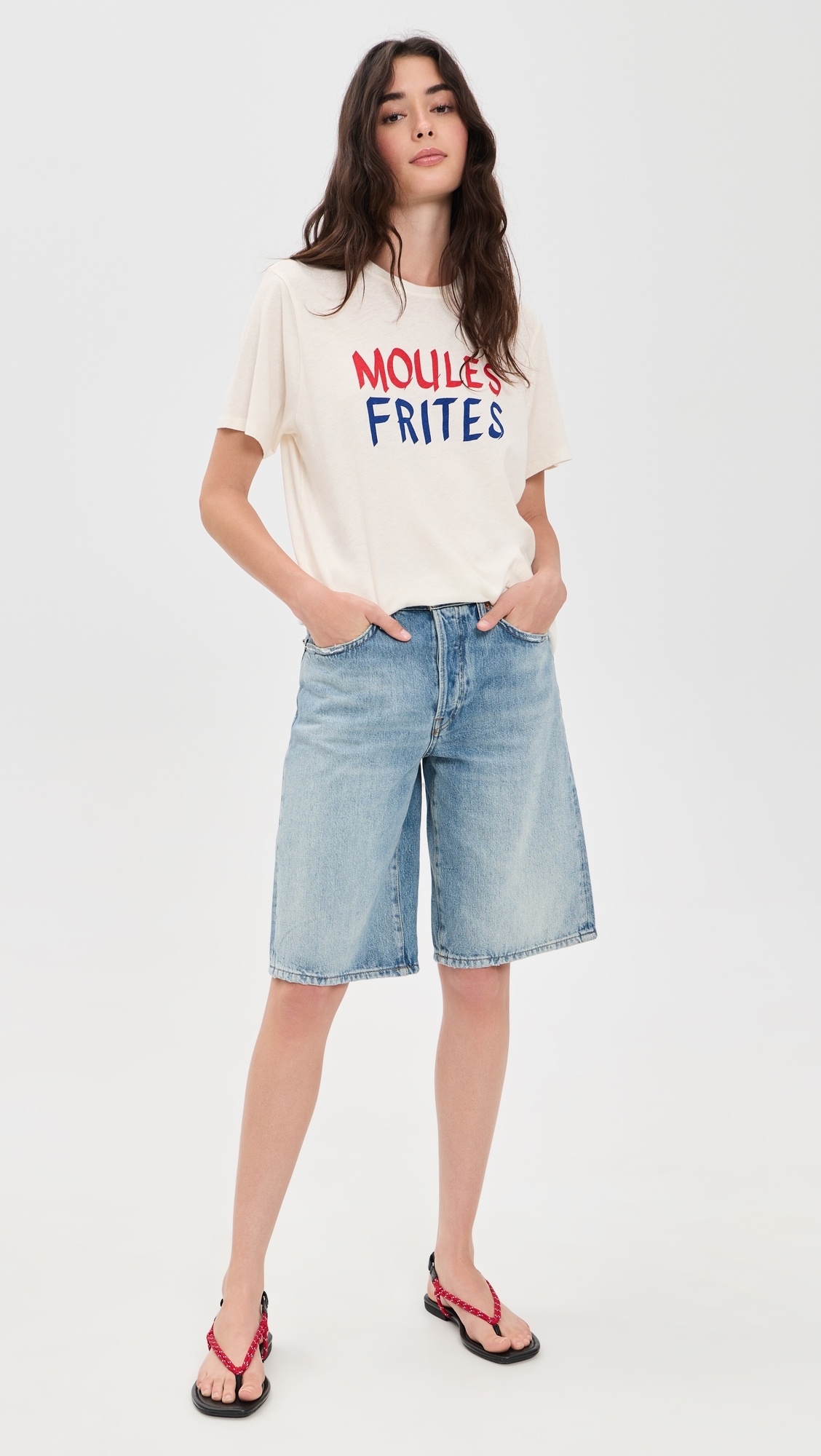 Moules Frites Original Tee Cream