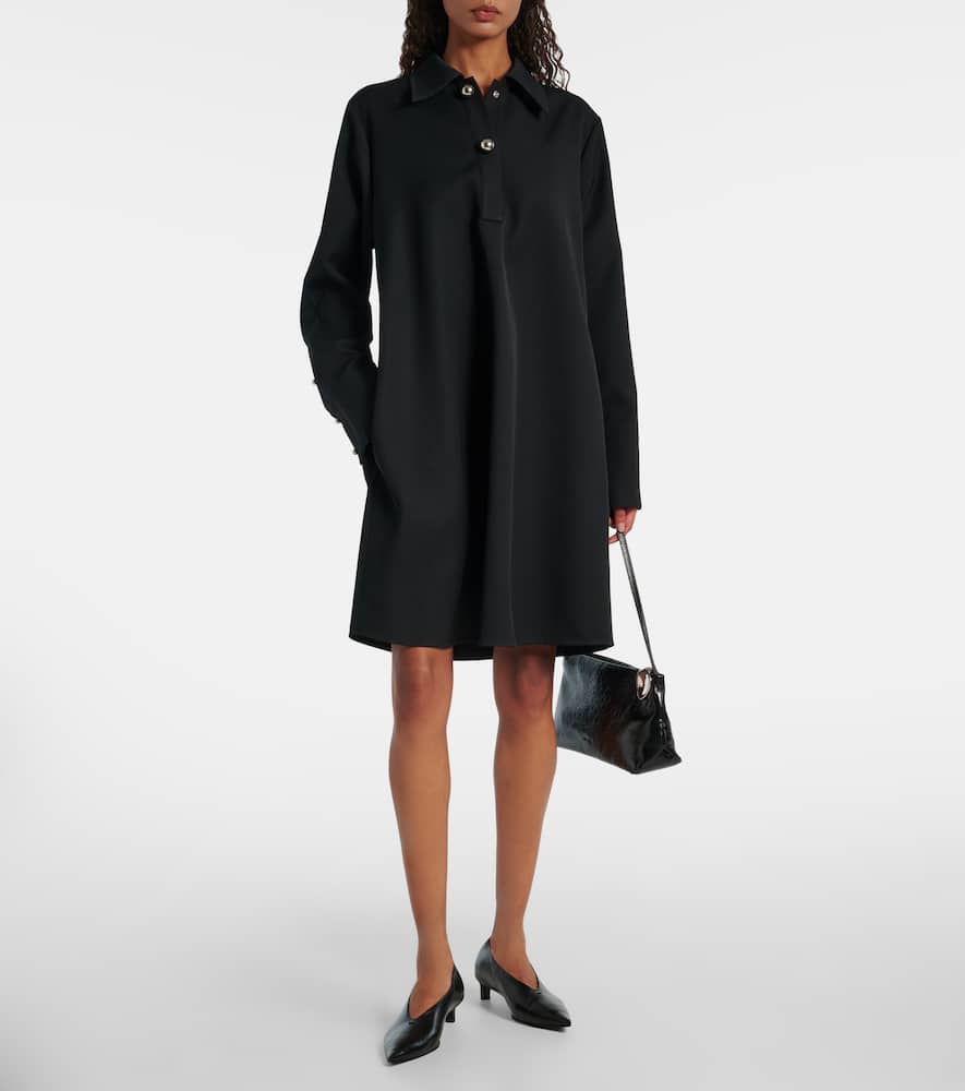 Wool polo dress