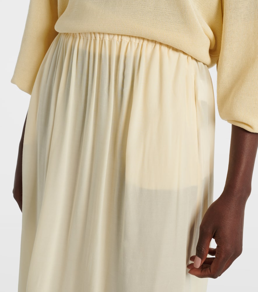 Aeson jersey maxi skirt