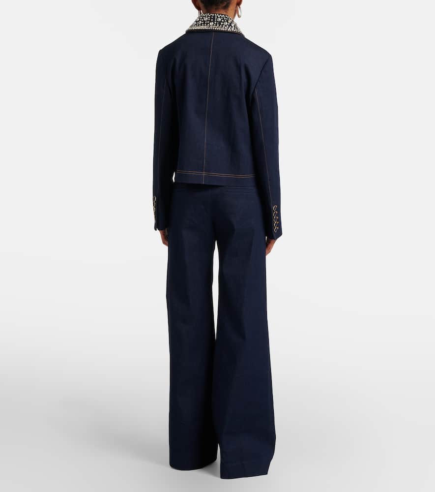 Crue wide-leg jeans