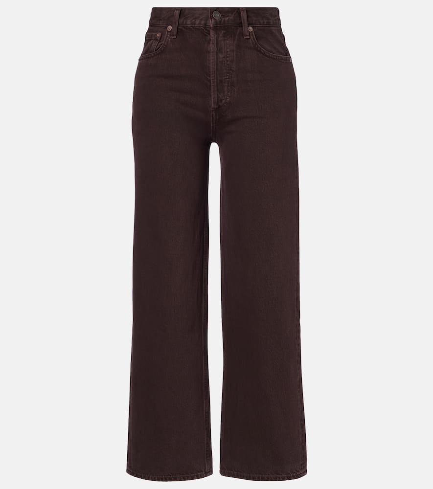 Ren high-rise wide-leg jeans