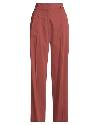 Forte_forte Woman Pants Light brown Size 3 Viscose, Virgin Wool, Elastane
