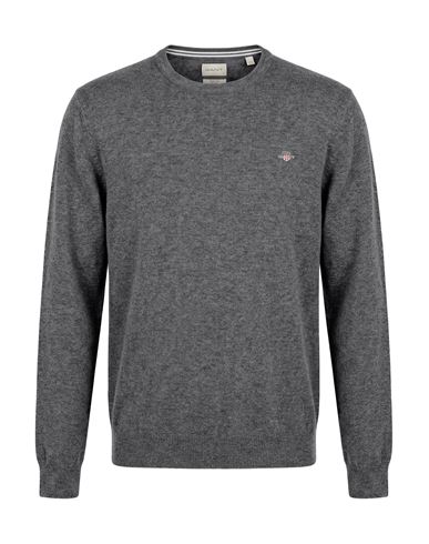 Man Sweater Grey Size 3XL Lambswool