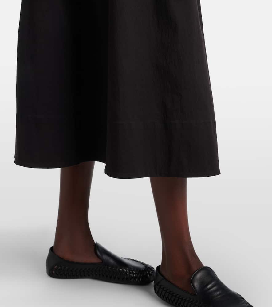 Shelby cotton-blend midi dress
