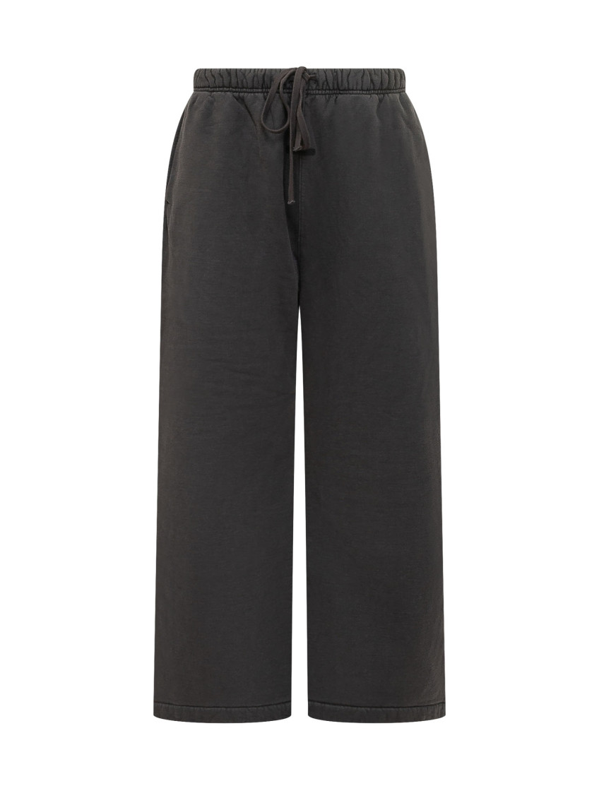 Black Relaxed Drawstring Pants