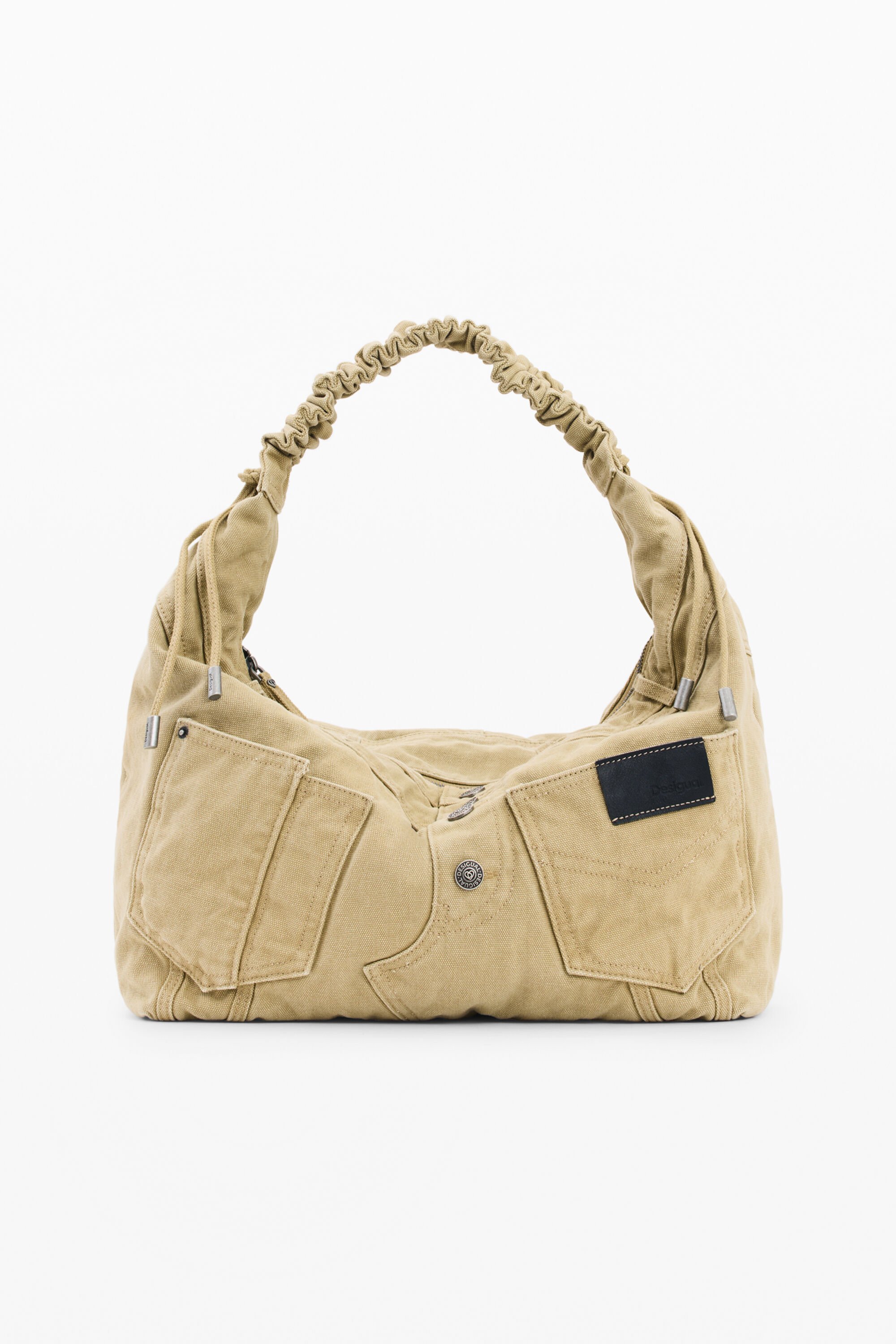 Large denim bag