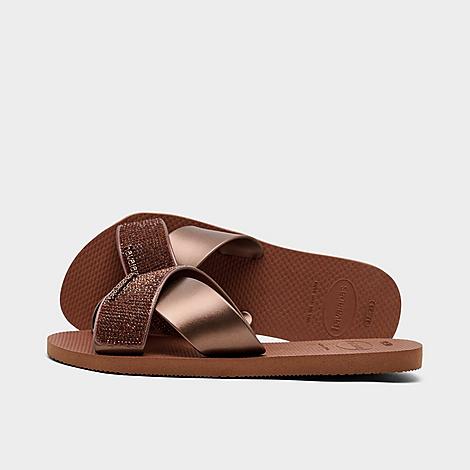 Women's Aqua Glow Sandals in Rust