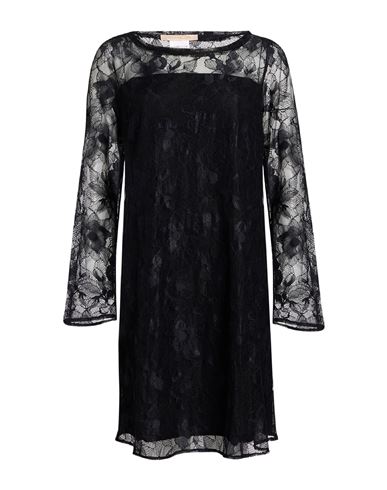 Woman Mini dress Black Size 12 Polyamide