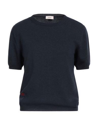 Agnona Woman Sweater Navy Size L Cotton, Cashmere
