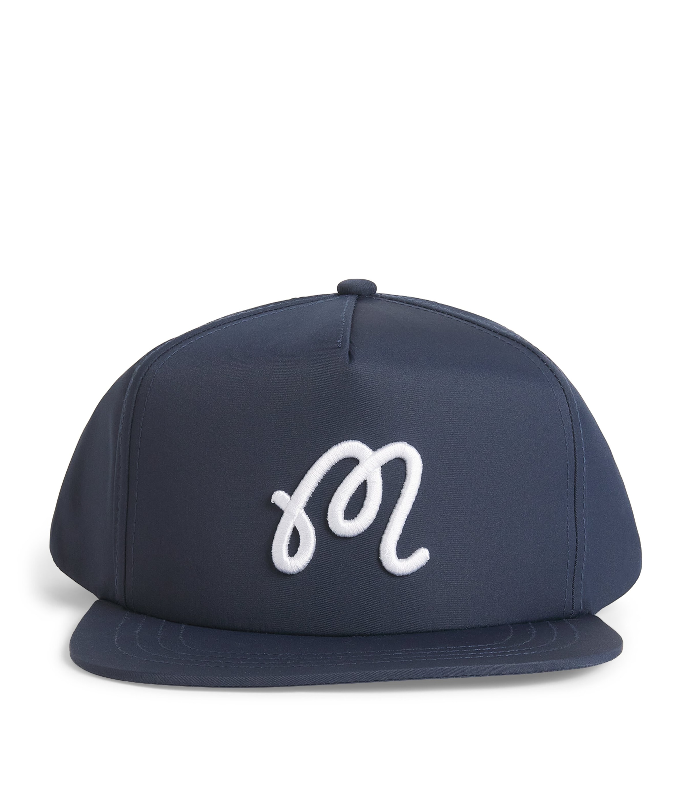 Embroidered M Snapback Cap