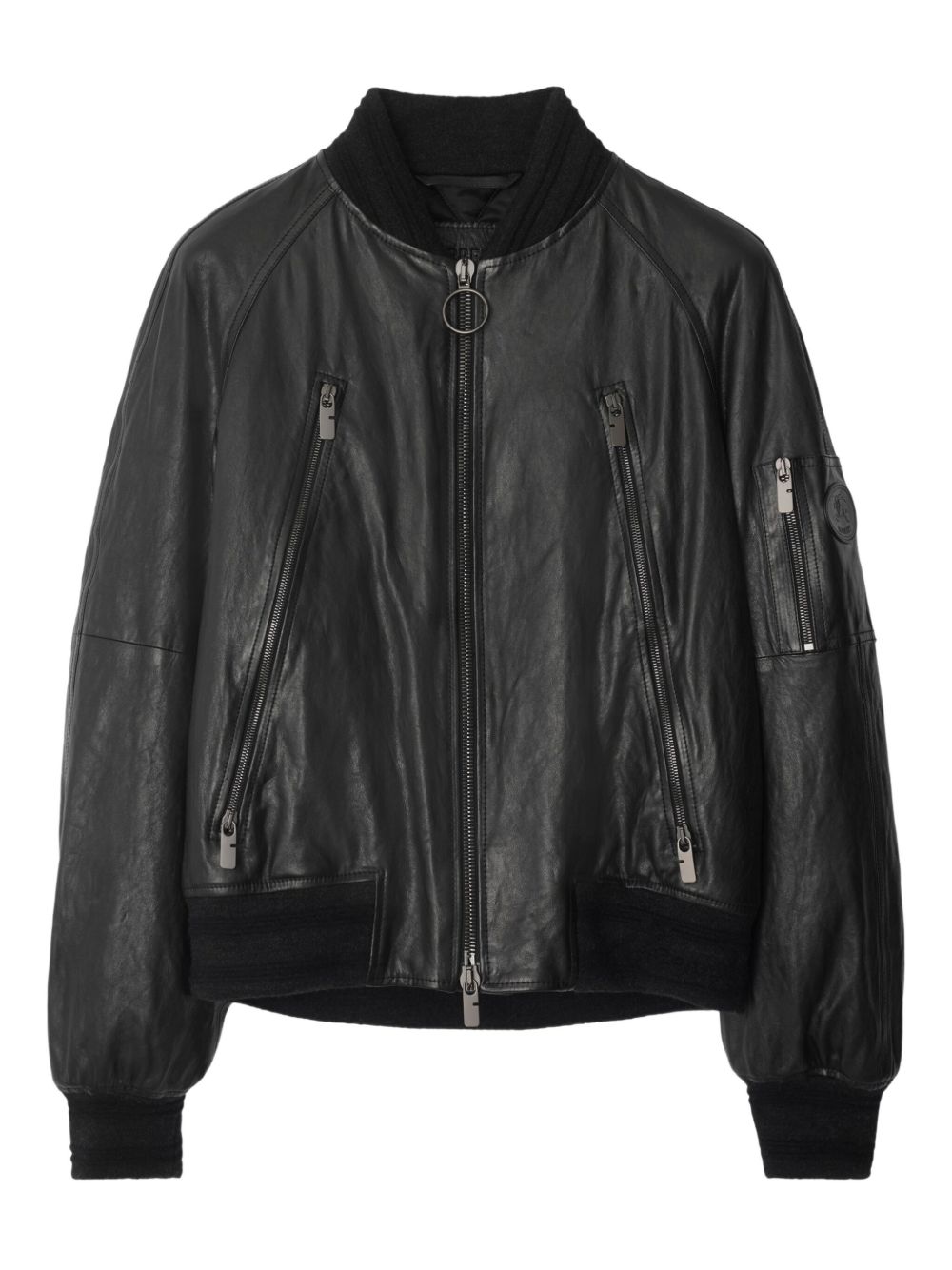 Leather jacket - Black