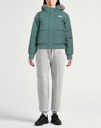Woman Puffer Green Size XS Polyester