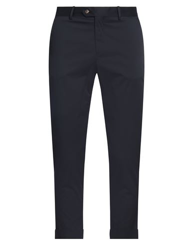 Man Pants Midnight blue Size 40 Cotton, Polyamide, Elastane