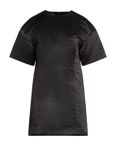 Woman Mini dress Black Size 10 Polyester