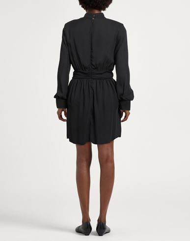 Woman Mini dress Black Size S Polyester