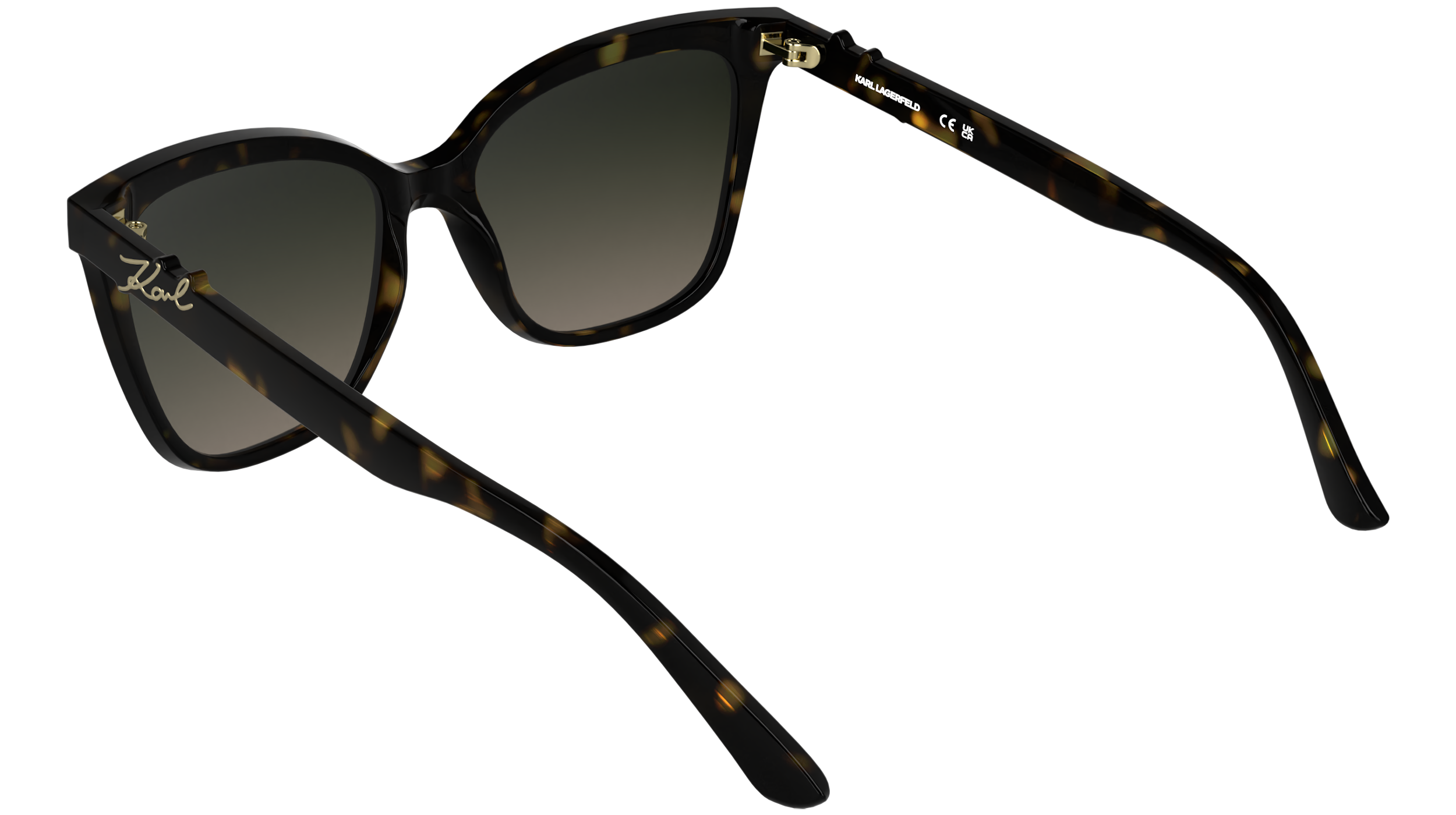 Karl Lagerfeld Vrouw Karl Lagerfeld KL6223S 242 Zonnebrillen Bio-geïnjecteerd Havana Kwadraat Normaa