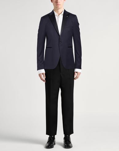 Man Blazer Navy Size 40 Super 110s Wool