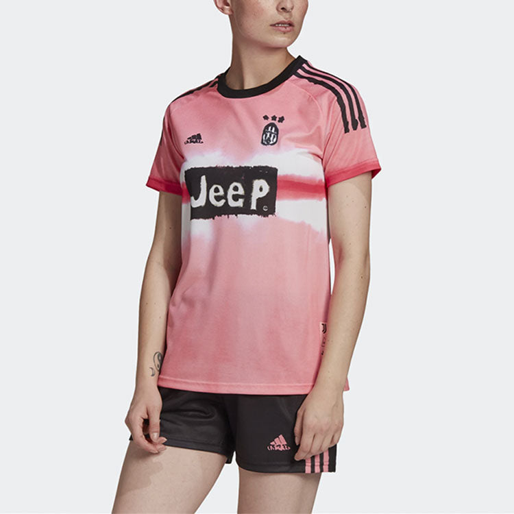 X Human Race Crossover AU Player Edition 20-21 Season Juventus Jersey Pink