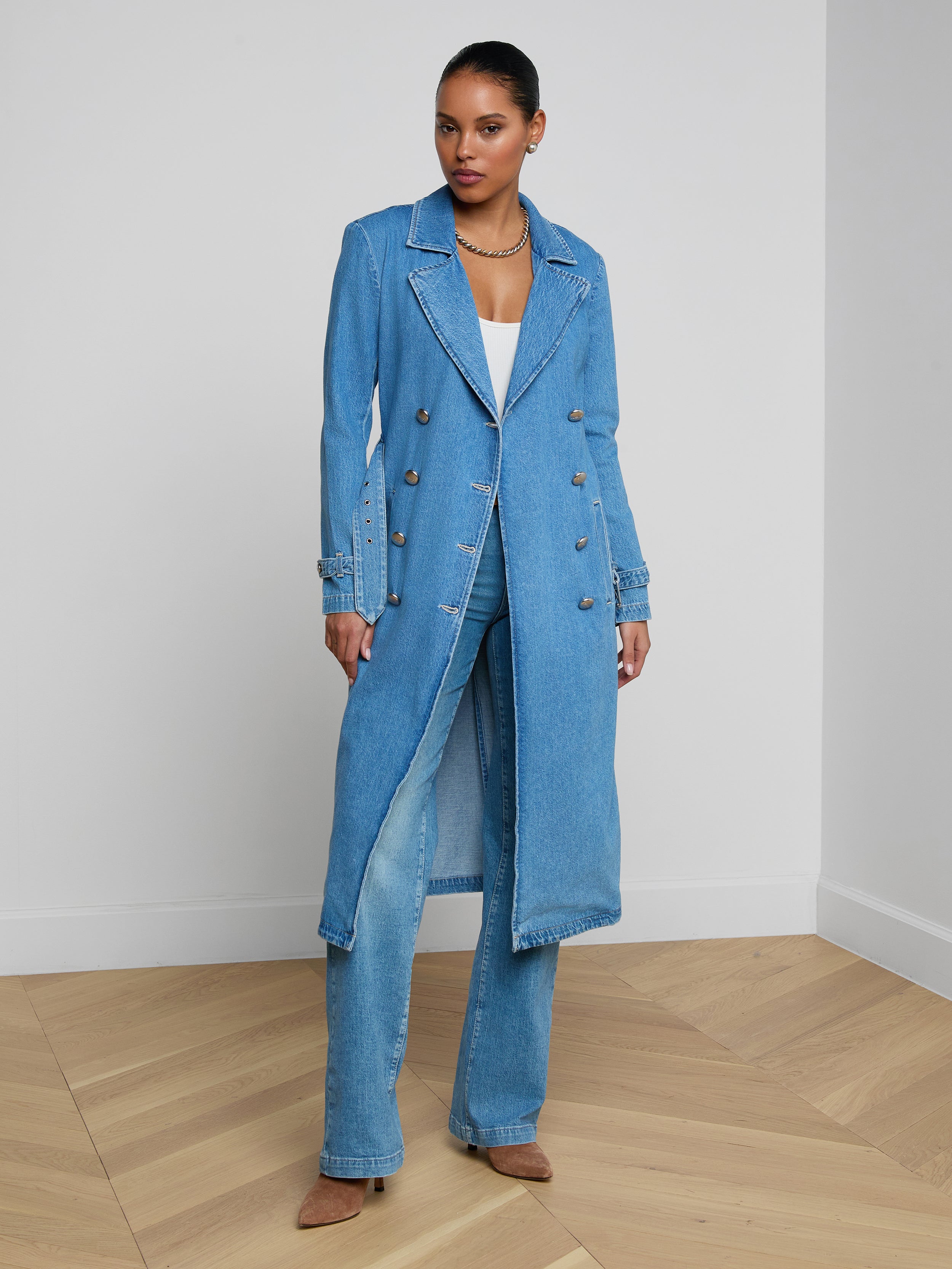 Bradley Trench Coat In Anaheim