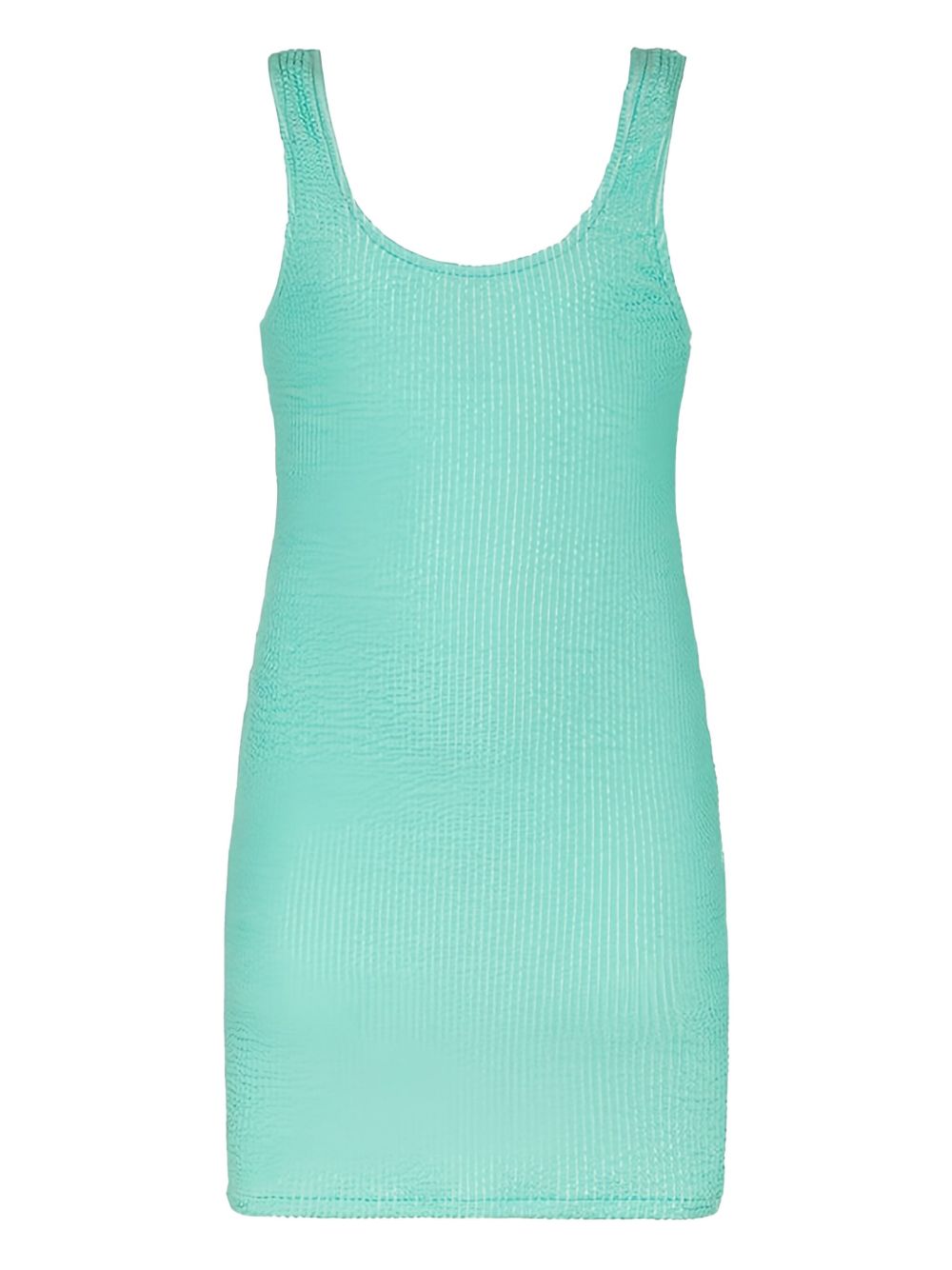 Ribbed tank dress - Green