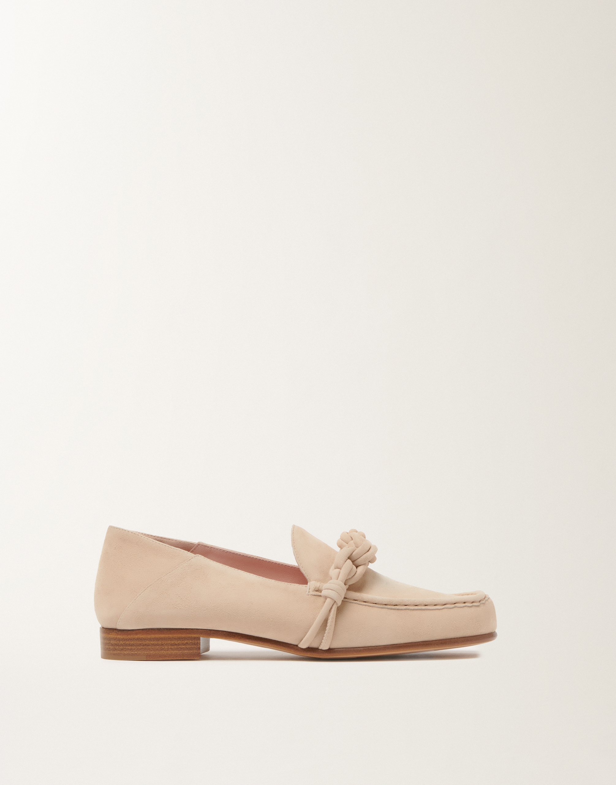 Suede loafer, rope