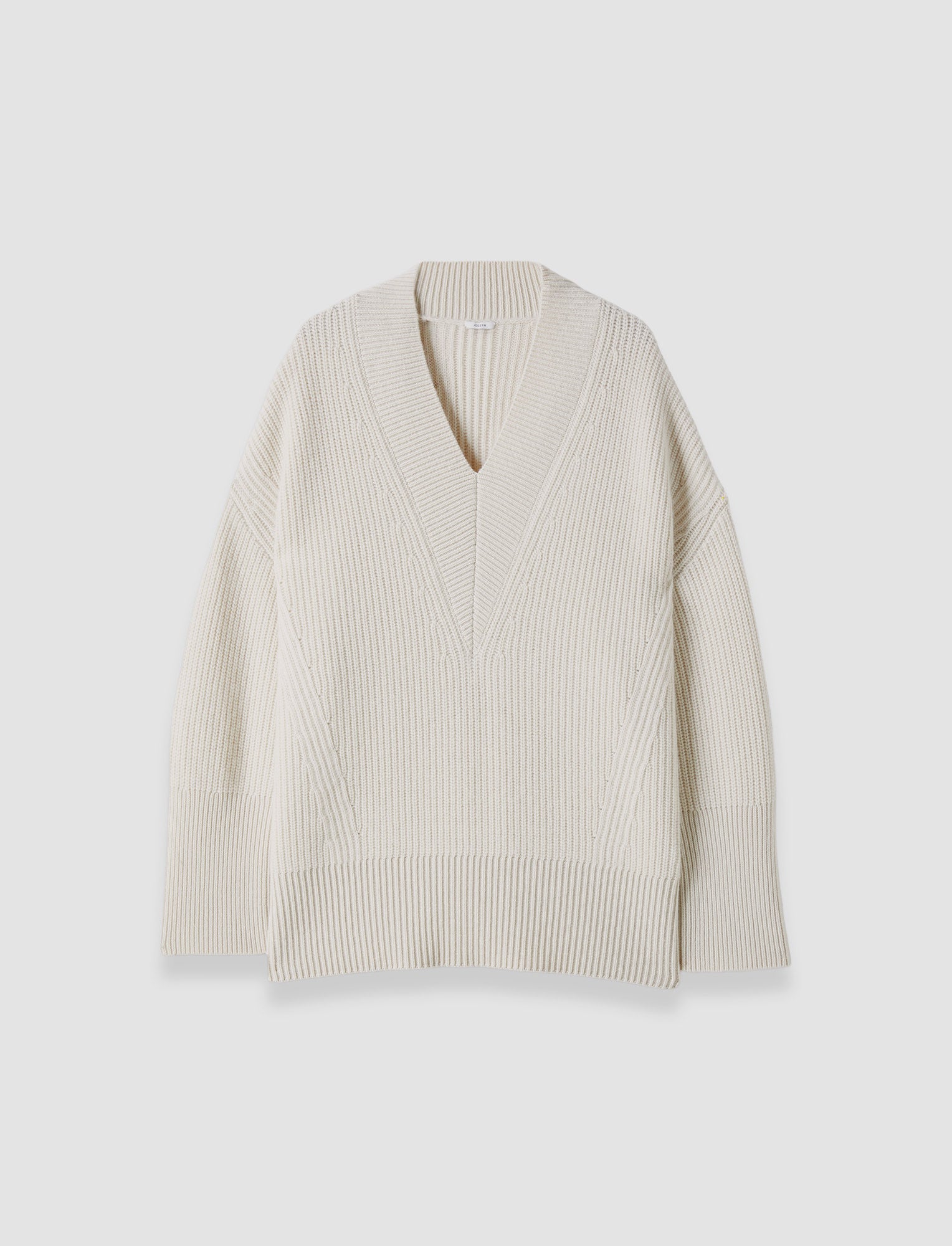 Noel Fisherman Rib Cashmere Jumper - M