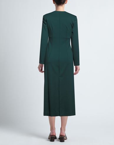 P. a.r. o.s. h. Woman Midi dress Dark green