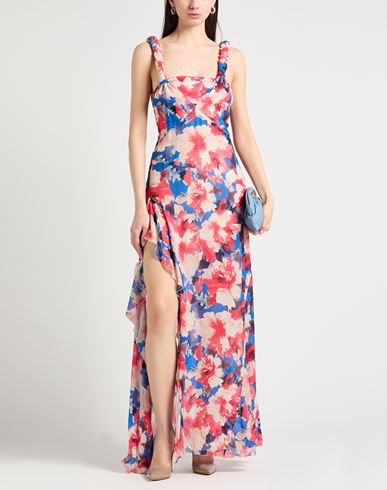 Woman Maxi dress Pink Size 2 Viscose