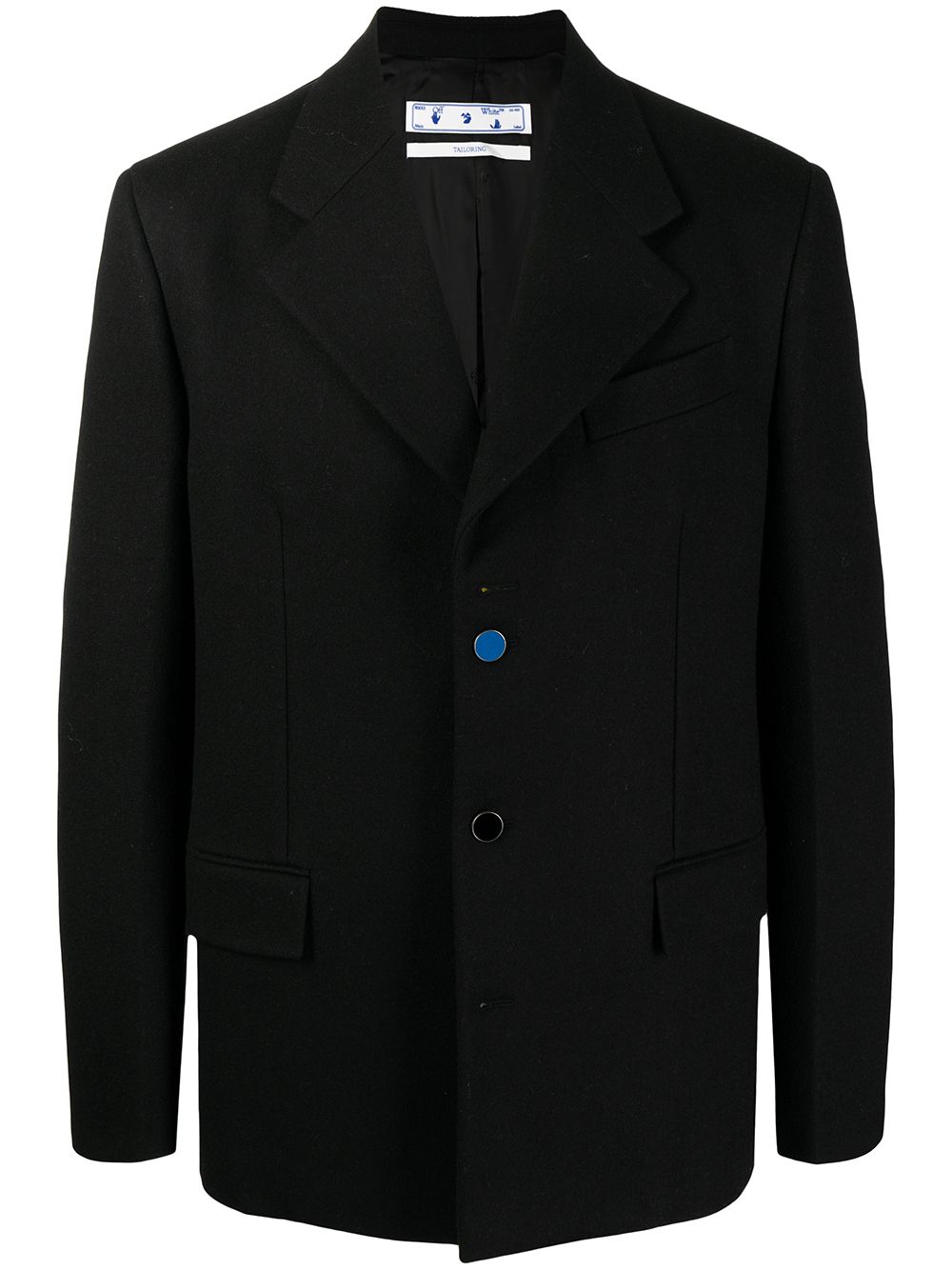 Single-breasted blazer - Black