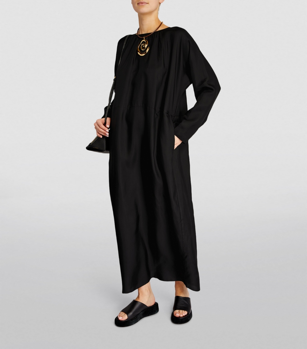 Silk Rhodes Midi Dress