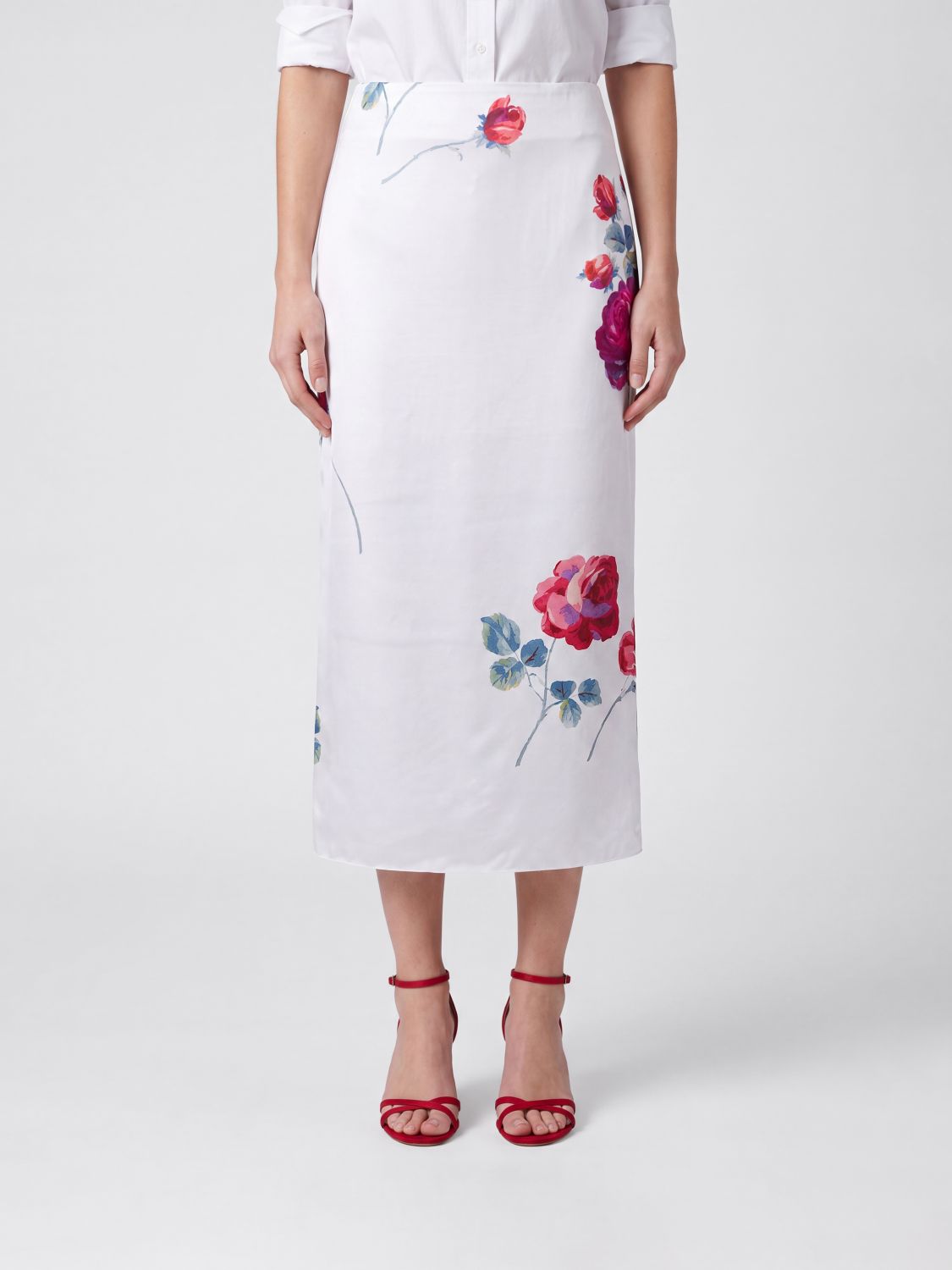 Skirt Woman color White