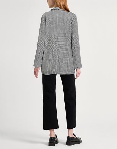 Conscious Woman Blazer White Size M Recycled cotton, Cotton, Acrylic