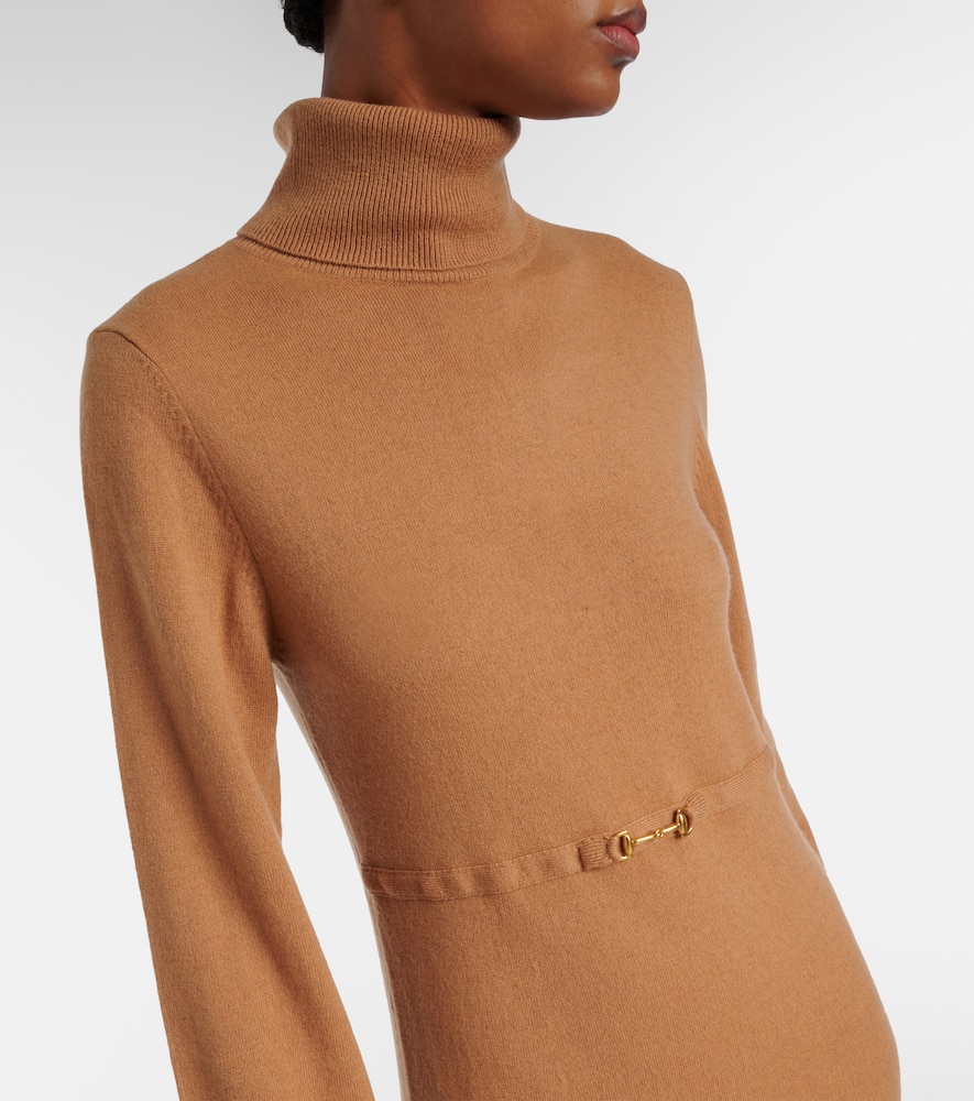 Elliette wool and cashmere midi dress