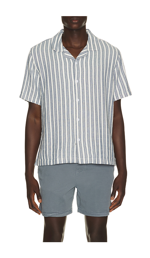 Rails Fielder Shirt in Navy. L. Also in M, S, XL/1X