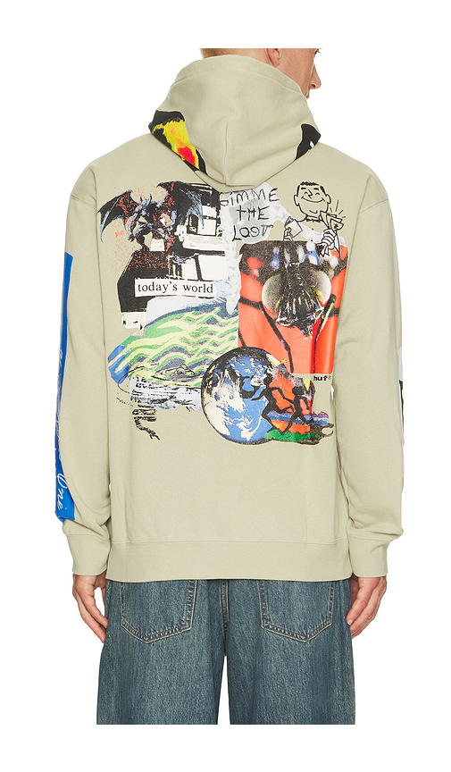 HUF Gimme The Loot Hoodie in Sand. S also in M, L, XL/1X