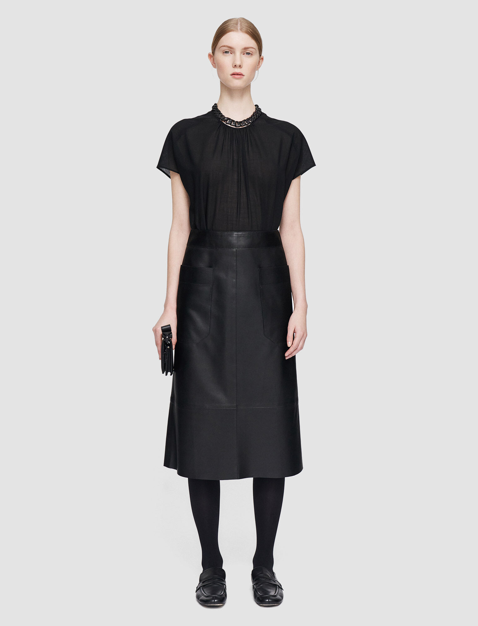 Nappa Leather Blomfield Skirt
