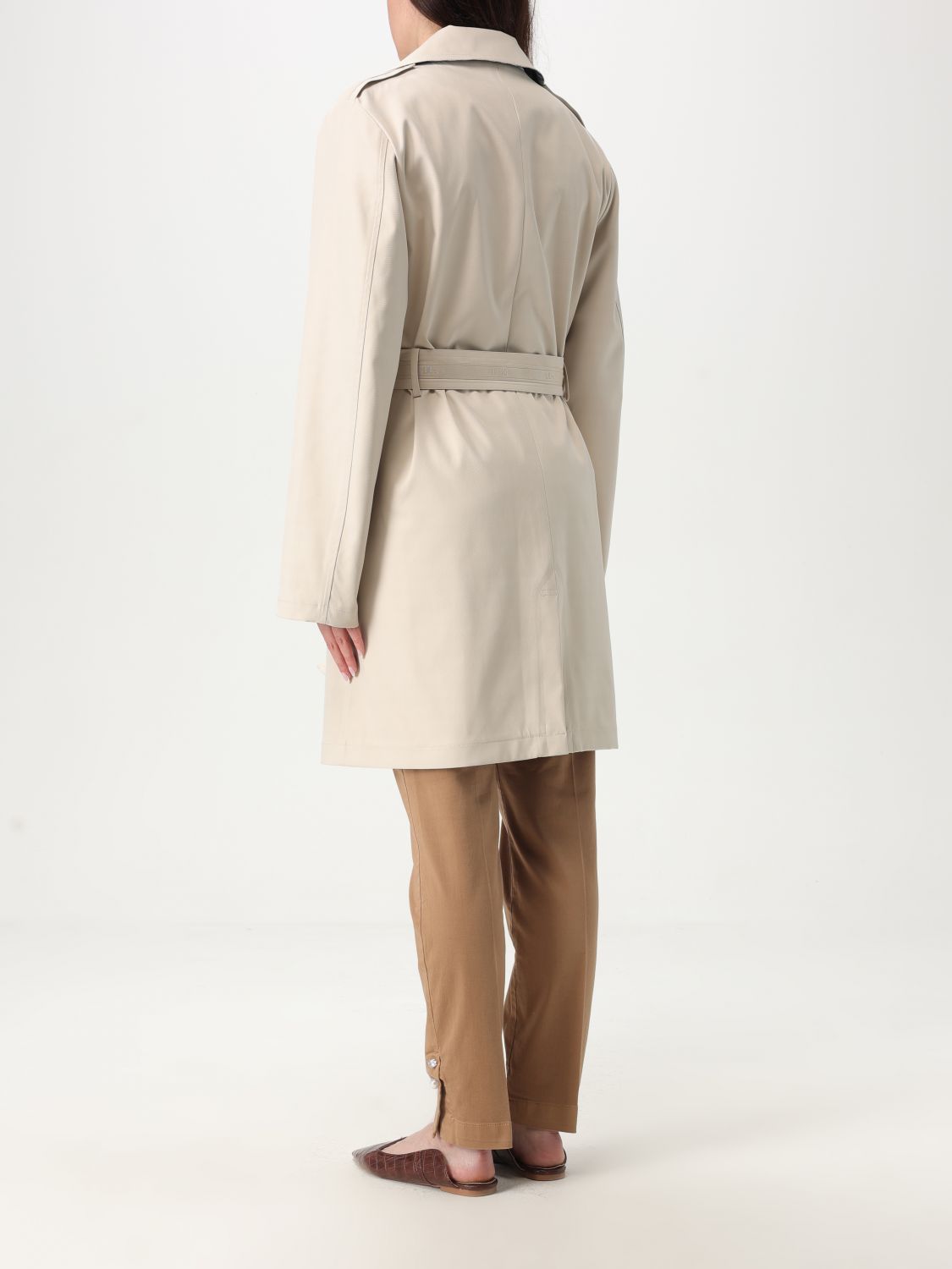 Trench Coat LIU JO Woman color Natural