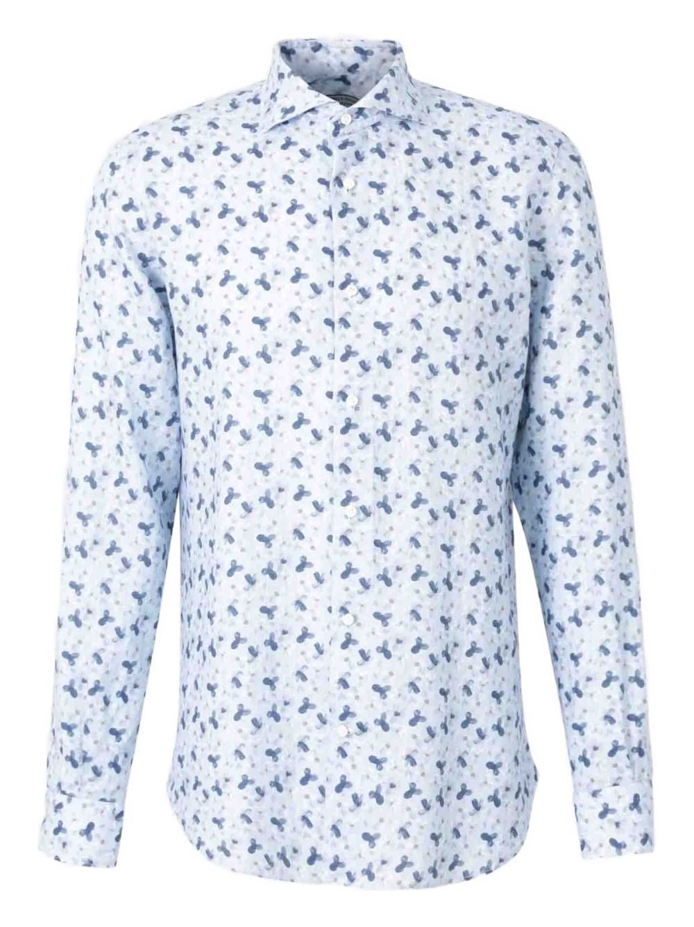 Vincenzo Di Ruggiero cotton shirt - Blue