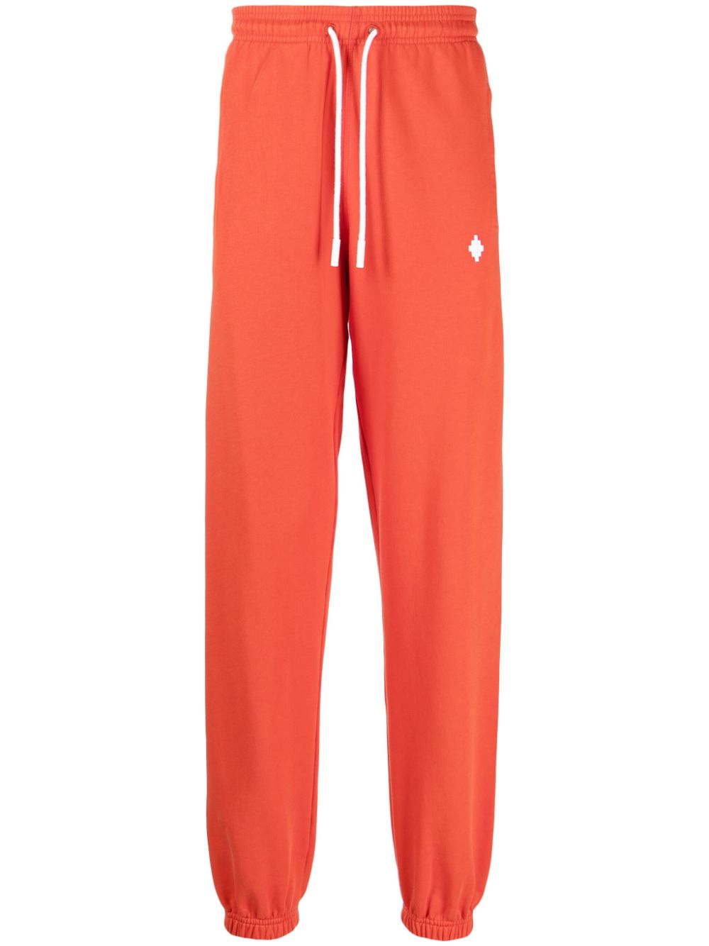 Logo-print cotton track pants - Red