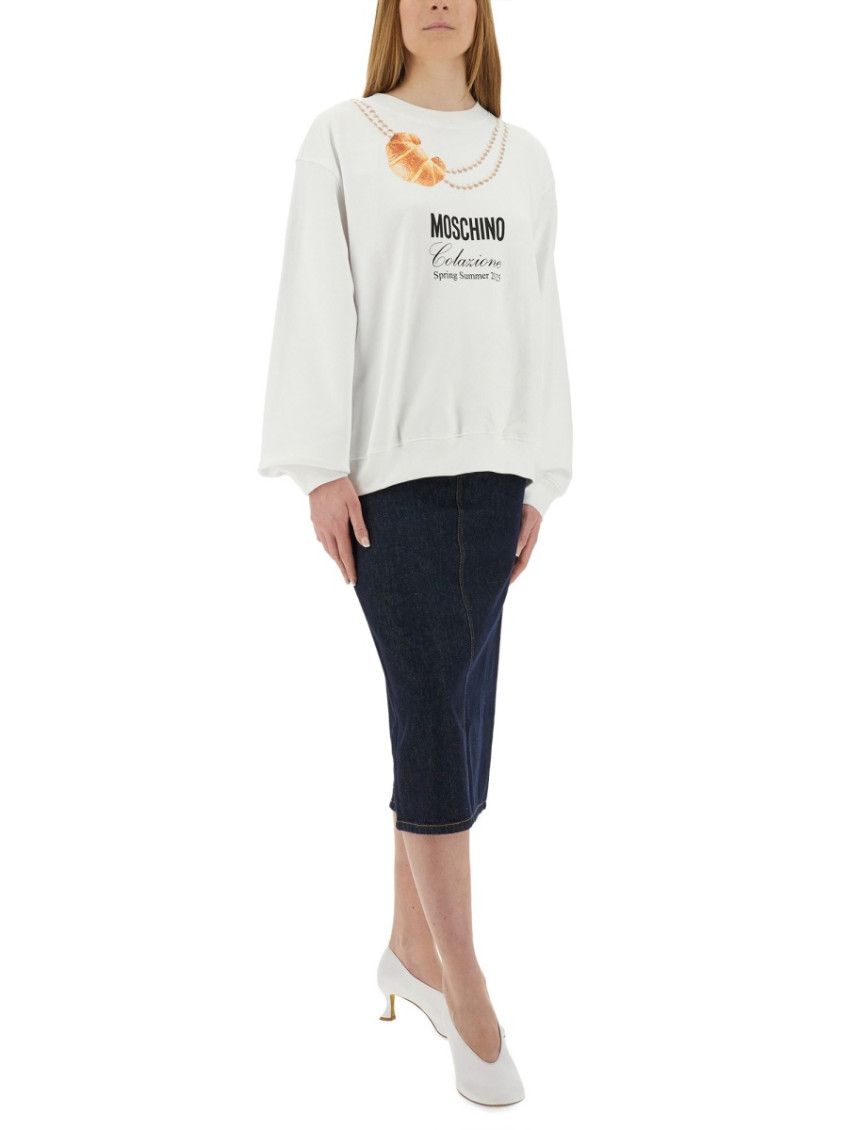 Printed Cotton Sweatshirt