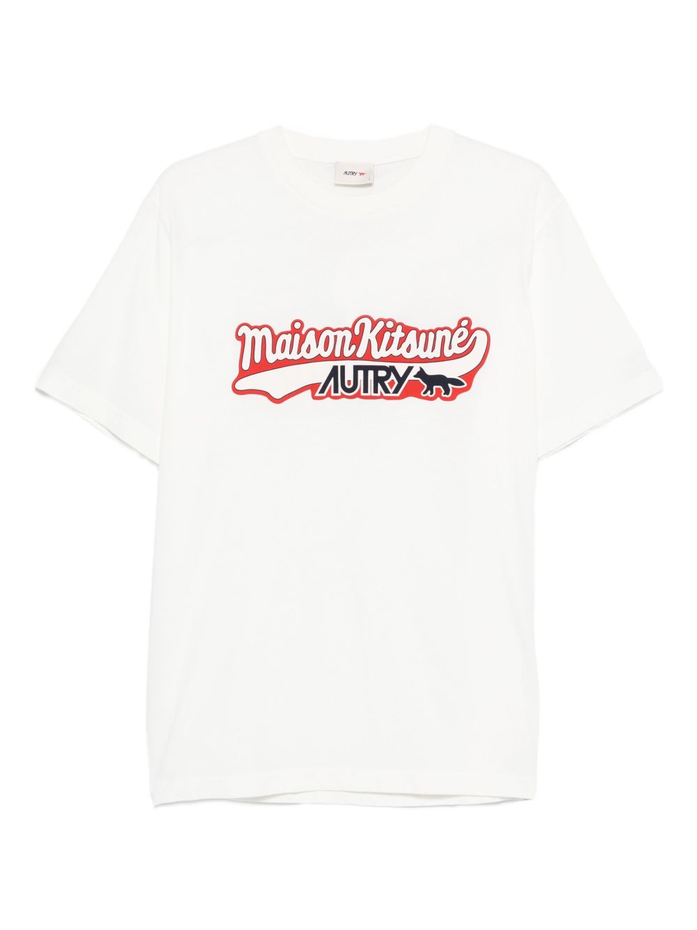 Logo-Appliqué Cotton T-shirt — White