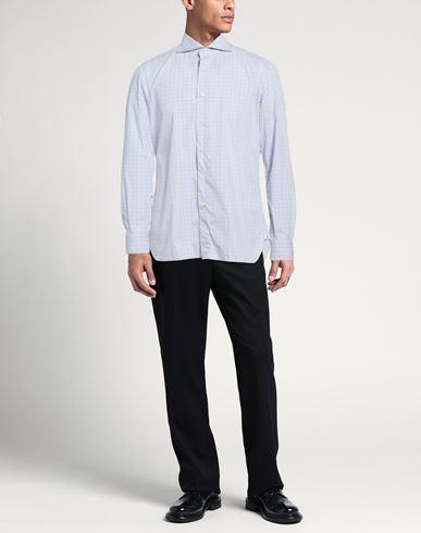 Man Shirt Blue Size 15 ½ Cotton
