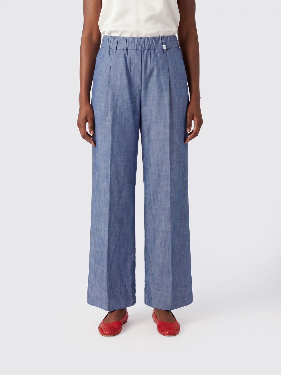 Pants Woman color Blue