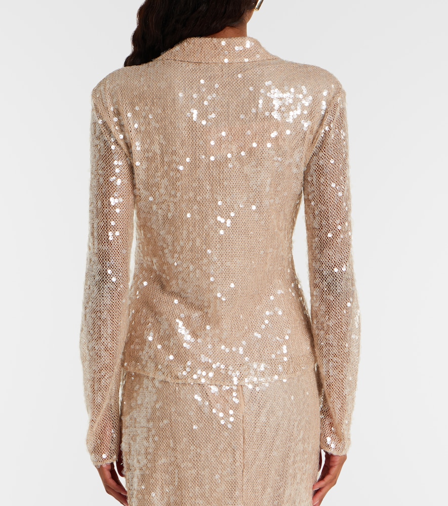 Meryl sequined blouse